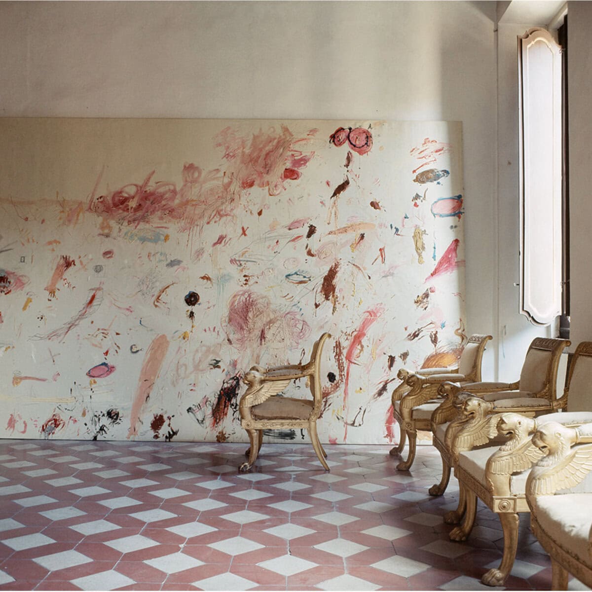 Art and antiques in the Roman home of Cy Twombly.
